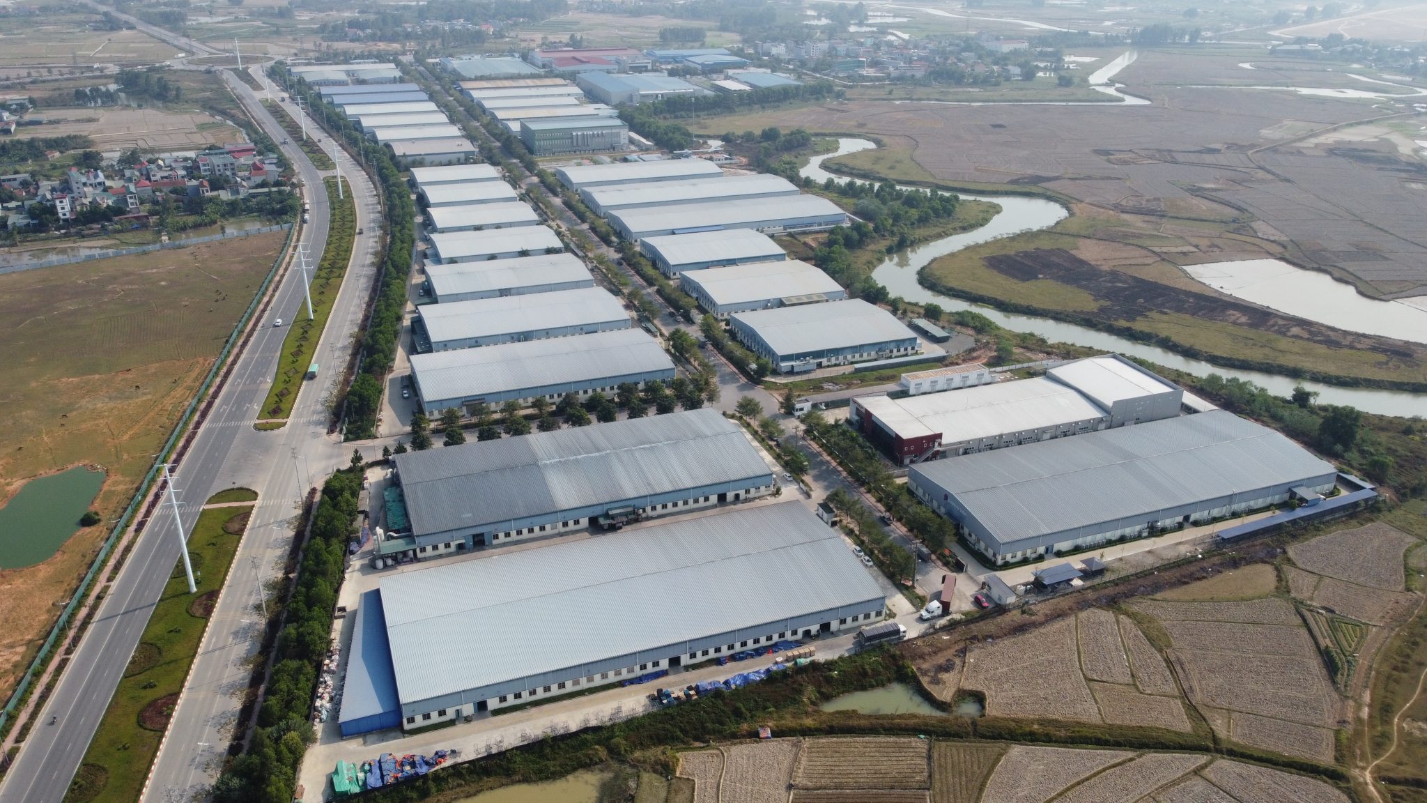 6 nhà xưởng tiêu chuẩn lô CN01, CN02, CN03, CN06, CN07, CN08