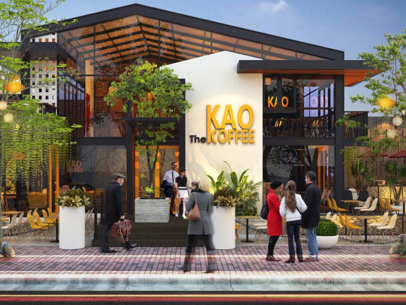 Những vấn đề cần lưu ý khi thiết kế, thi công cafe khung thép