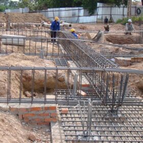 kết cấu thép dầm móng