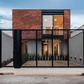 nhà phố khung thép