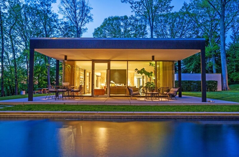 nhà vườn kính khung thép 