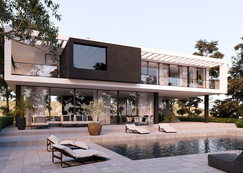 nhà vườn kính khung thép 