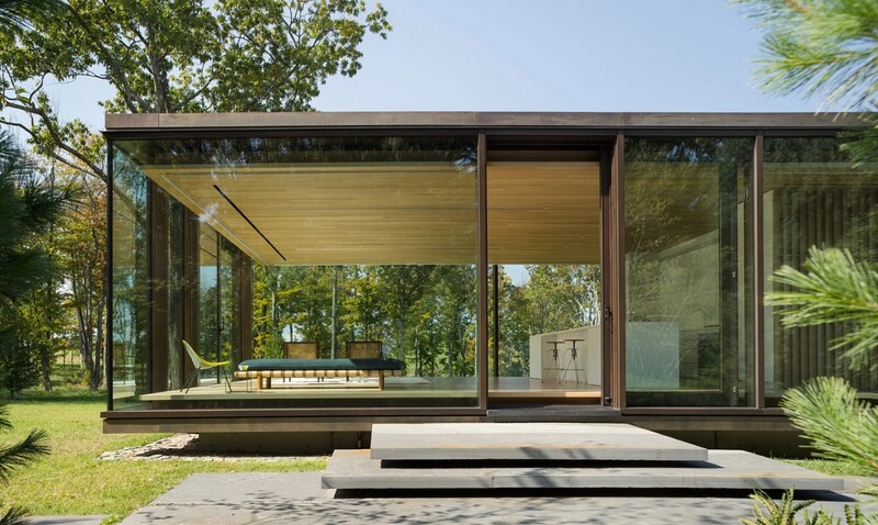 nhà vườn kính khung thép 