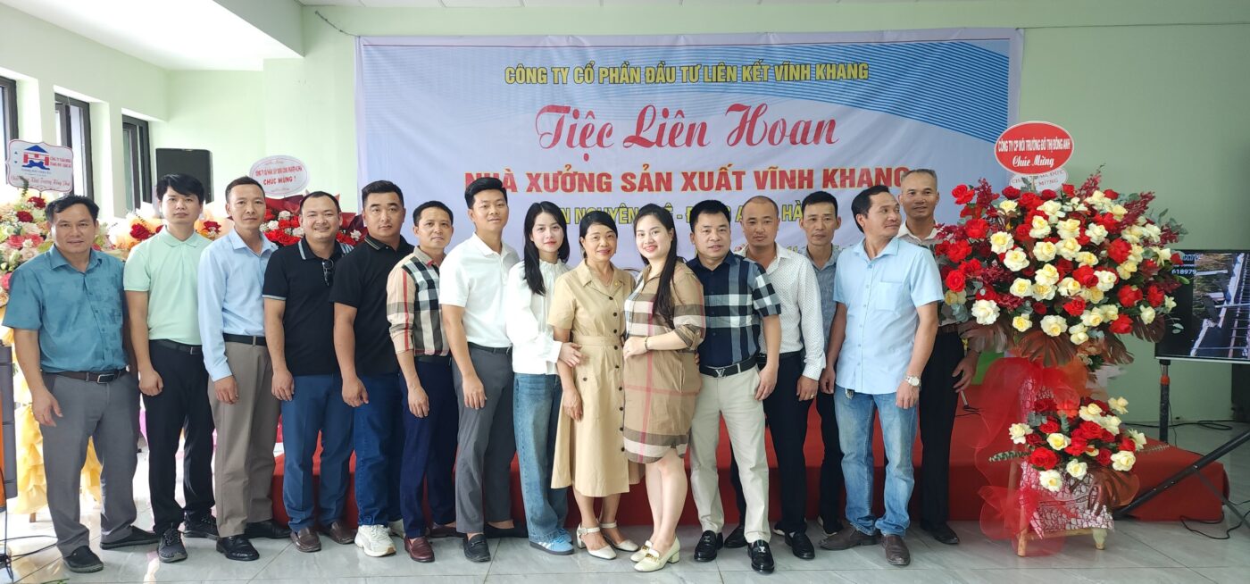 KHÁNH THÀNH NHÀ XƯỞNG SẢN XUẤT VĨNH KHANG